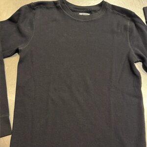 Arizona Jean Company Black Ribbed Top